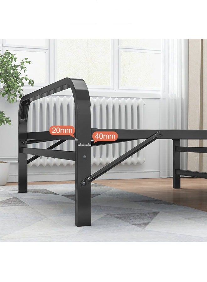 NKX Portable Foldaway household Simple Bed companion 120Cm - Image 3