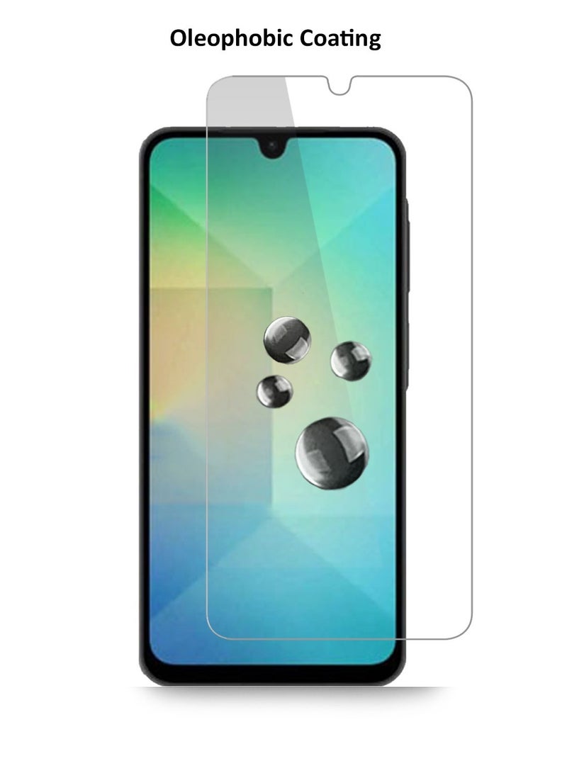 GMAX HD Tempered Glass Screen Protector for Samsung Galaxy A26 5G - Anti Reflection Anti Bubbles 9H Hardness 0.33 mm Rounded Edges Easy Installation - Image 5
