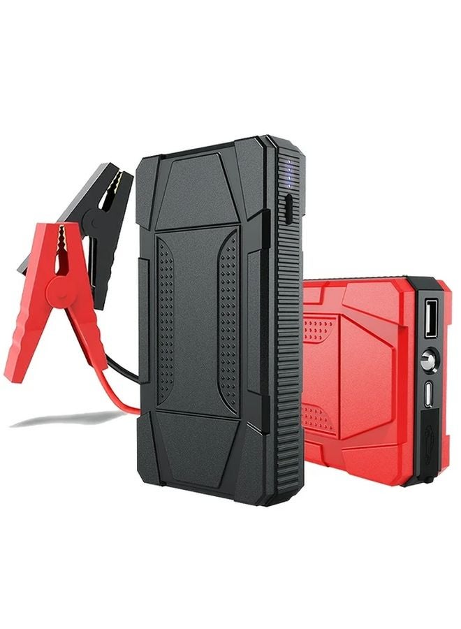 Black Smart Car Emergency Jump Starter Fast Startup Power Bank Ideal Gift - Image 5