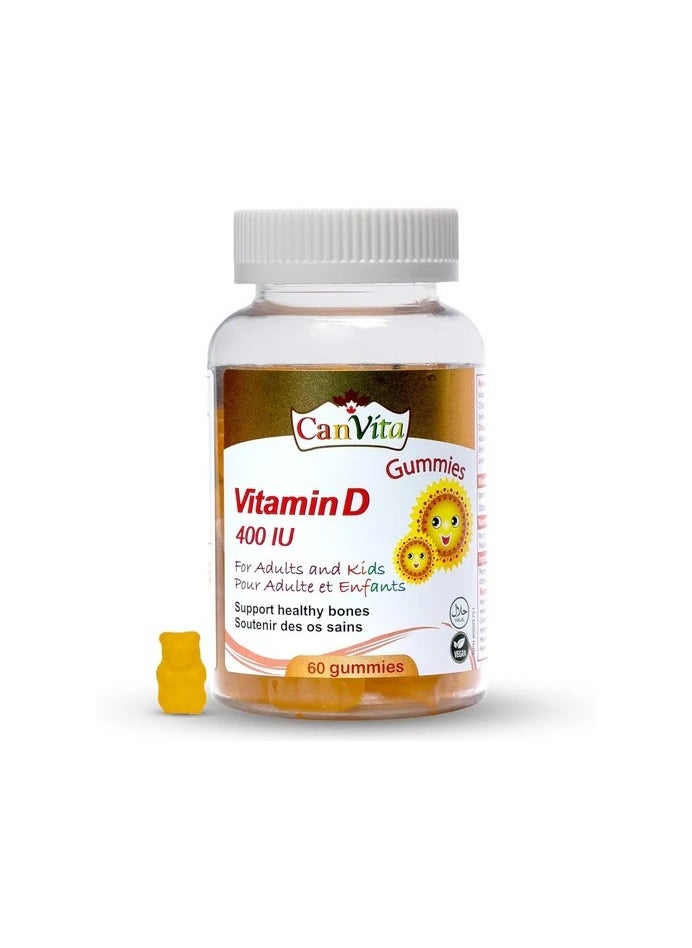Canvita - Canvita Vitamin D 400Iu 60'S Gummies - Image 1