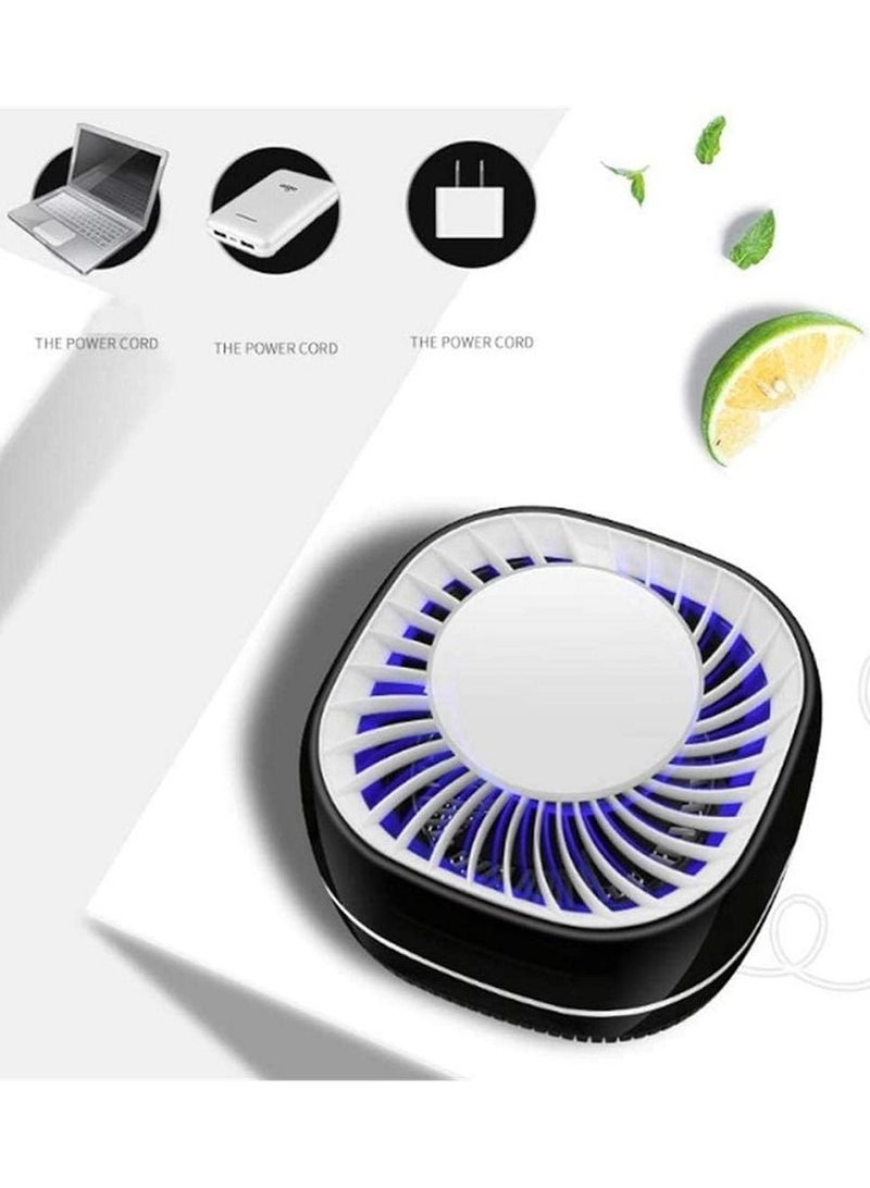 AGD Mosquito Lamp,Mosquito Trap, Portable Insect Killer, LED UV Insecticide Killer Effective And Smart Mosquito Catcher Trap Indoor Outdoor Bedroom Baby Room QiLong  - Image 3