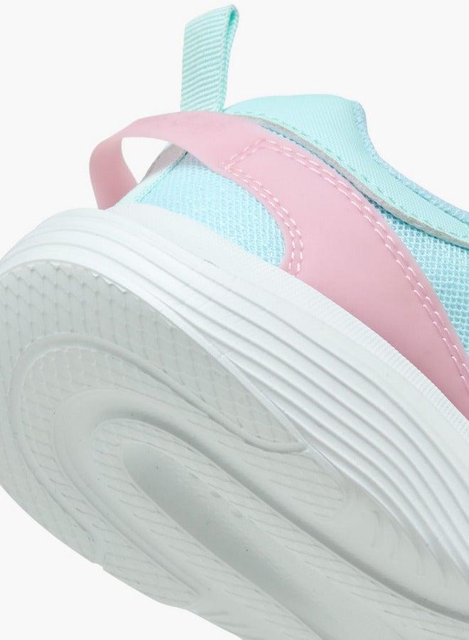 Dash Panelled Sports Shoes with Hook and Loop Closure - Image 5