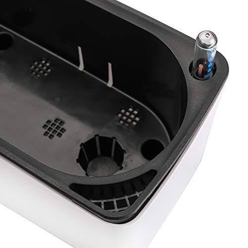 Fasmov 2 Pack Rectangle Self Watering Planter with Water Level Indicator, 16x 5.5 Inch Window Gardening Box, Decorative Planter Pot for All House Plants Flowers Herbs, Decorative Planter Pot - Image 3