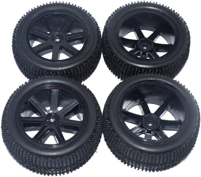 كلاراكو مجموعة من 8 عجلات وإطارات لسيارات التحكم عن بعد بمقياس 1/10 من HSP وKyosho وHPI - Image 4