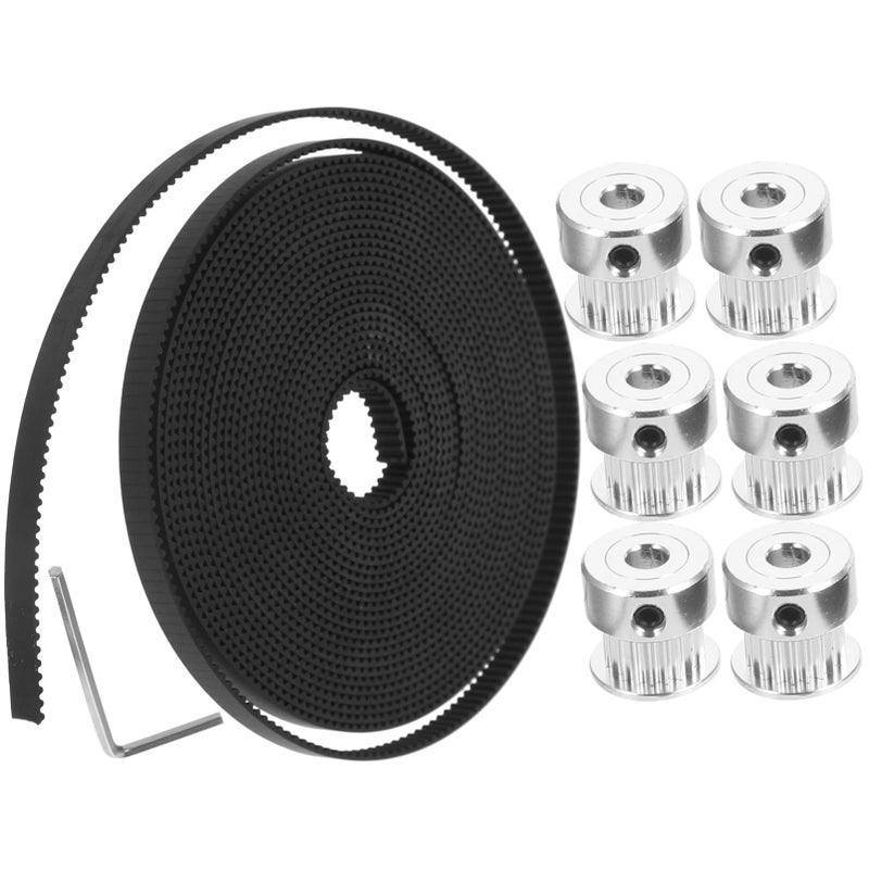 Precision Linear Movement Timing Belt Kit with Pulley Wheel and Wrench 1 Set - Image 2