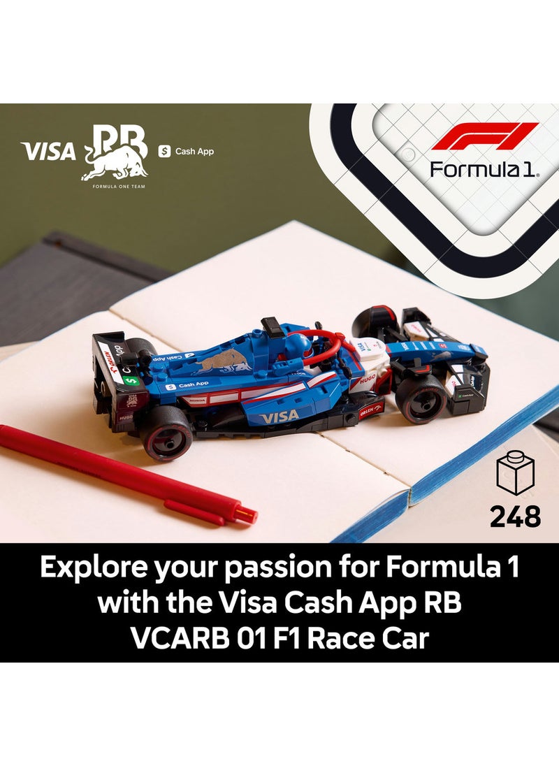 LEGO Speed Champions Visa Cash App Rb Vcarb 01 F1® Race Car 77246 (248) Pieces  - Image 3