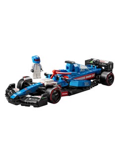 LEGO Speed Champions Visa Cash App RB VCARB 01 F1 Car Model Set for Adults, with a Collectible Driver Minifigure - Gift Idea for Men, Women & Teenage Motorsports Fans 77246 (248 pieces)  - Image 5