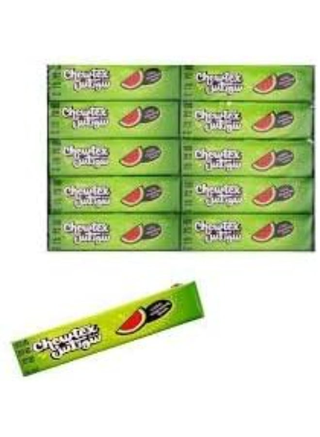 Batook CHEWTEX Watermelon Flavoured Chewing Gum – Long-Lasting Fresh Taste | Sweet Fruity Bubble Gum for All Ages | Pack of 12 - Image 2