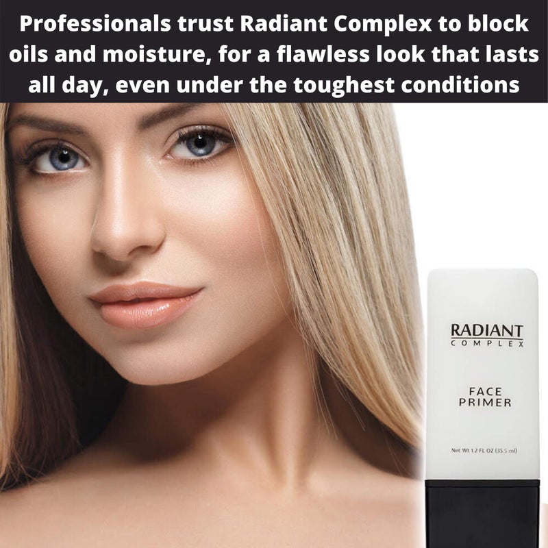 Radiant Complex Best Makeup Base: Radiant Complex Face Primer and Pore Minimizer Transforms Your Skin into a Smooth Matte Canvas for Applying Foundation and Make Up, Hiding Fine Lines, Blemishes and Wrinkles 1.2 OZ - Image 4