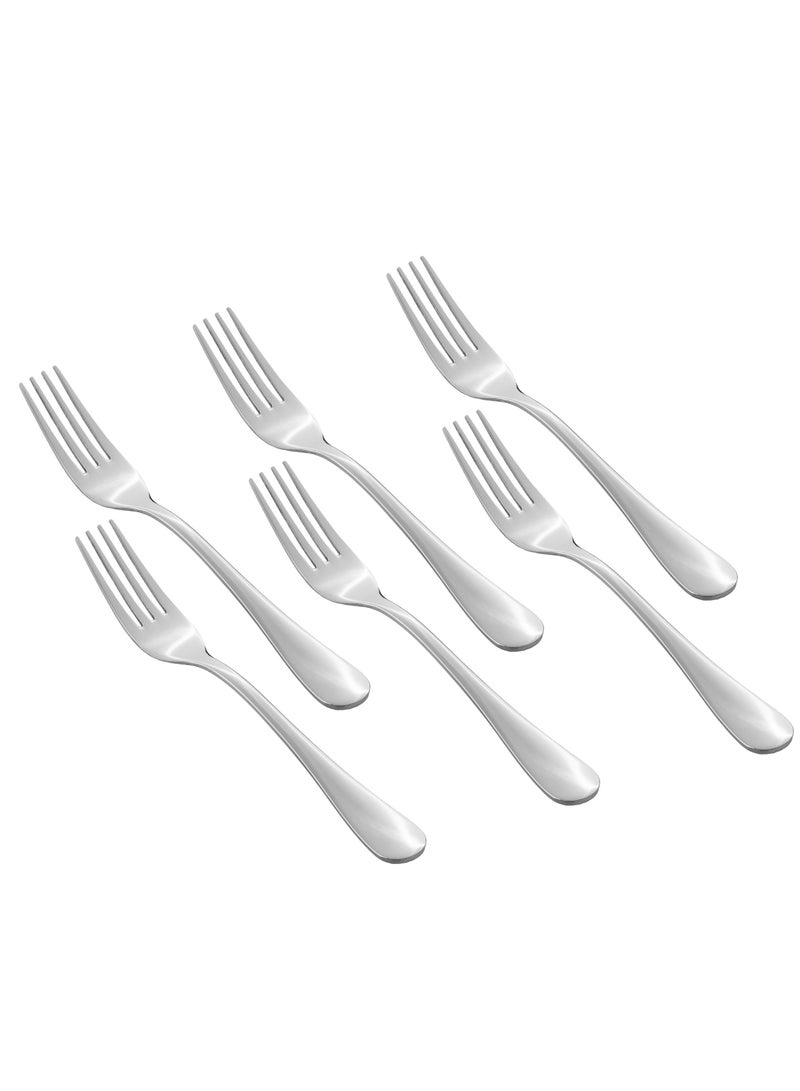 Dania 6 Pieces Stainless Steel Fork Set - Image 1
