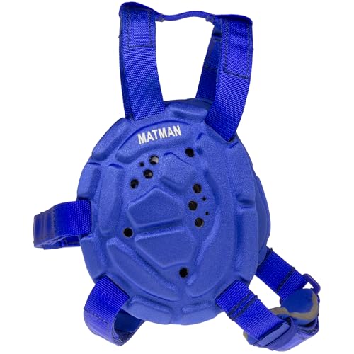 Matman Medalist Adult Wrestling Headgear – Easy-Adjust, Snug Fit Protective Headgear for Wrestling, BJJ & MMA (Royal) - Image 2