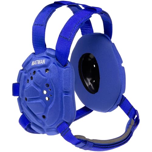 Matman Medalist Adult Wrestling Headgear – Easy-Adjust, Snug Fit Protective Headgear for Wrestling, BJJ & MMA (Royal) - Image 1