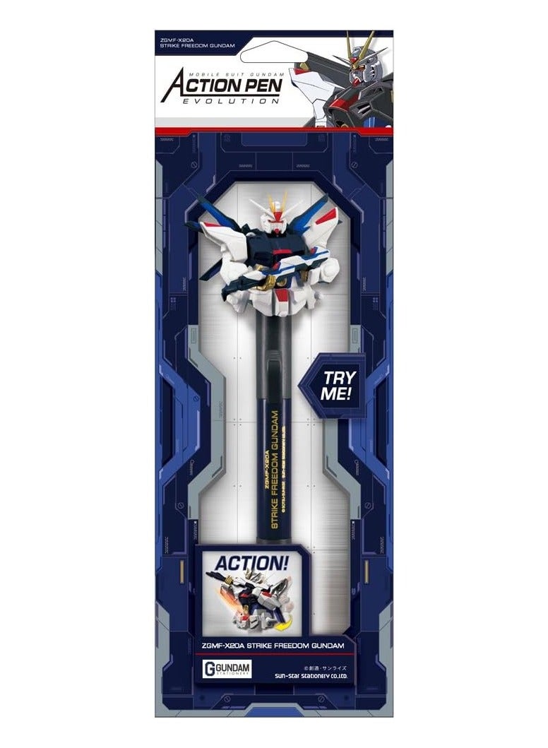 Generic Action Pen Evolution GS Strike Freedom Gundam One-Size - Image 1
