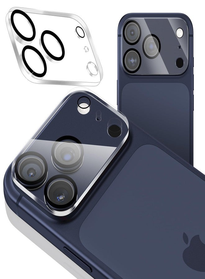 imluckies 3 Pack for iPhone 17 Max 6.9" Camera Lens Protector, Full-Coverage 9H Hardness Anti-Scratch Screen Cover, HD Clear Tempered Glass Camera Accessories, Case Friendly[Not Affect Night Shots] - Image 1