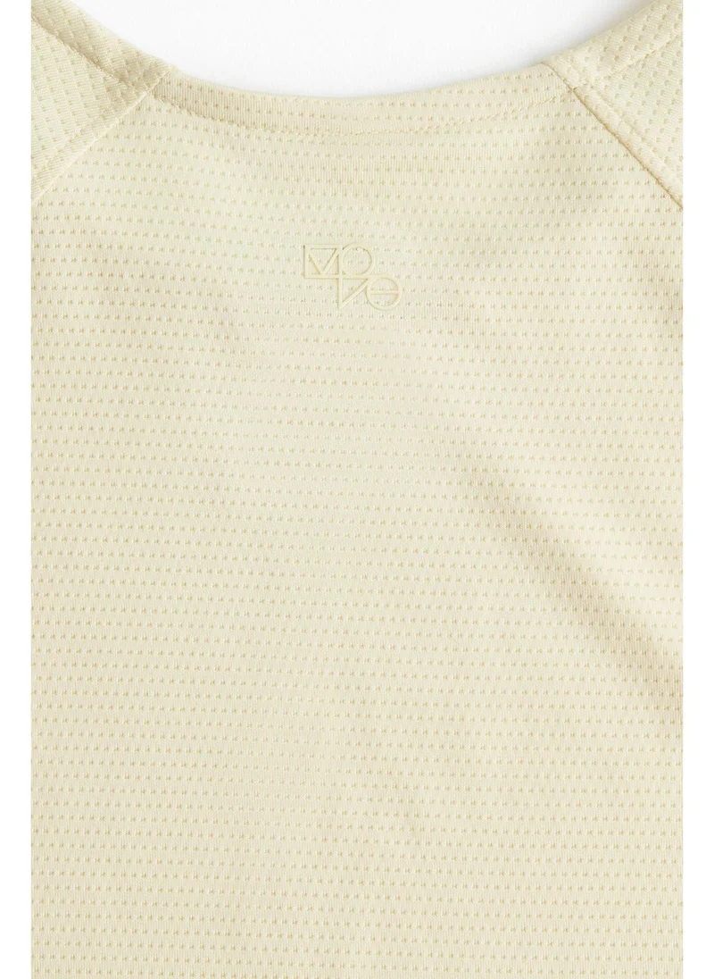 H&M DryMove™ Mesh sports T-shirt