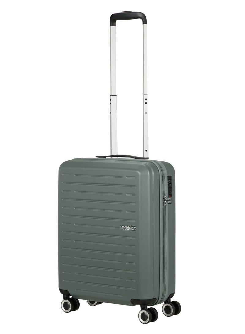 AMERICAN TOURISTER حقائب سفر صلبة AEROJOY 55 سم غابة داكنة - Image 1