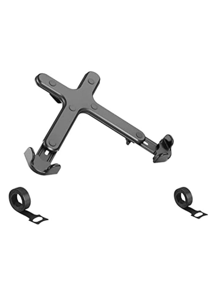 erorex Laptop Holder for VESA Compatible Monitor Arm. Adjustable Monitor Mount Holder With Strap Black - Image 1