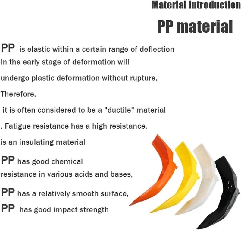 Wivplex Pit Dirt Bike Front Fender Mudguard for Husqvarna 50 - Image 5