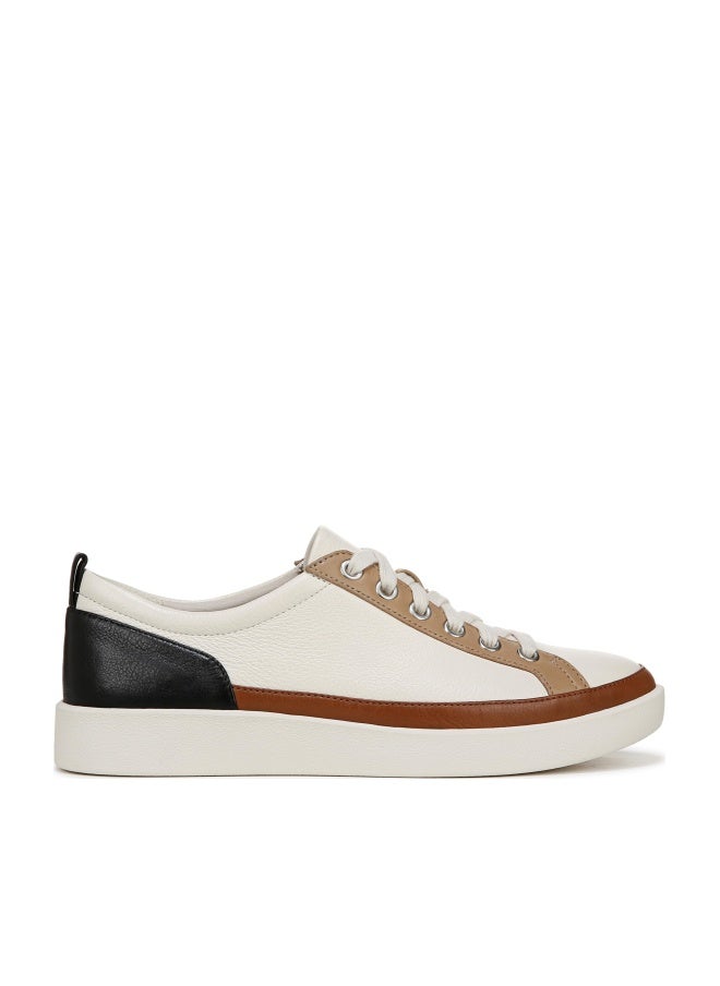 Vionic Womens Winny Ivory/Black Leather 7.5 Medium - Image 1