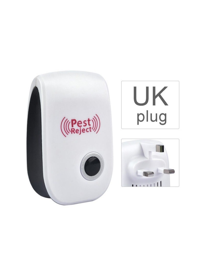 Taimi Pack oF12 PEST REJECT Ultrasonic Pest Repeller to Repel Rats Cockroach Mosquito Home Pest and Rodent Repelling Aid for Mosquito Cockroache Ants Spider Insect Pest Control Electric Pest Repelling White - Image 5