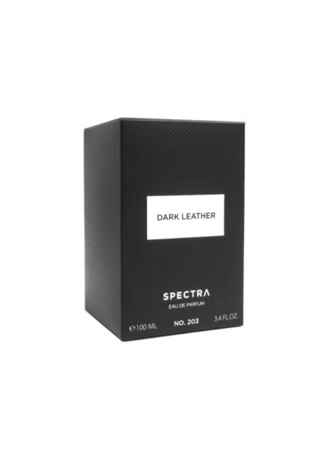Spectra Mini Spectra 203 Dark Leather Eau De Parfum Unisex Perfume 100ml - Image 2