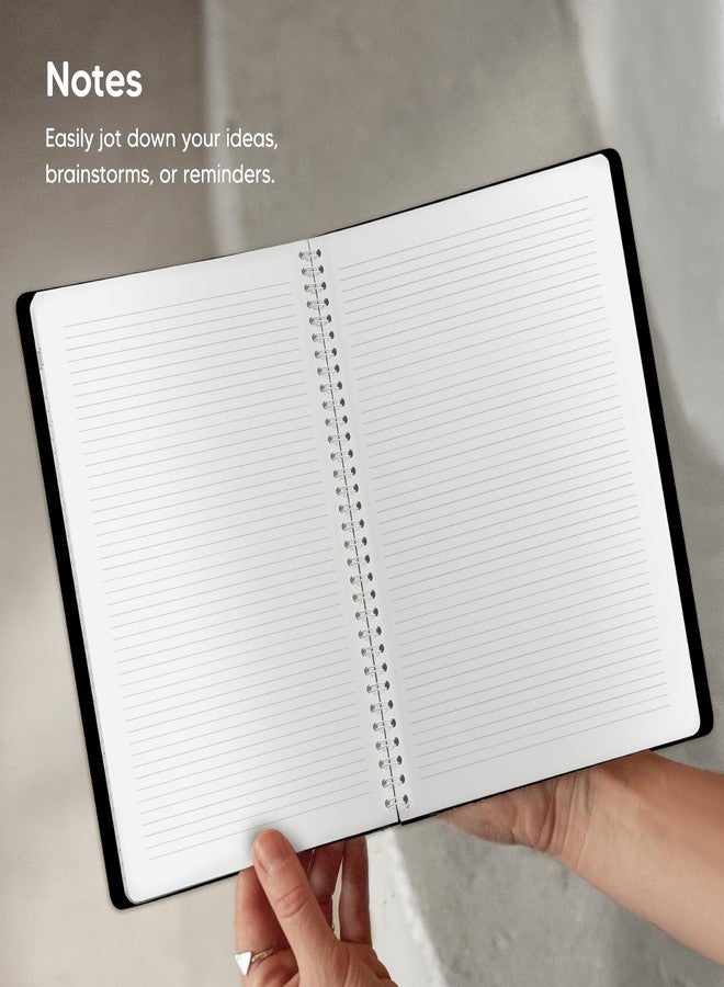 Inamio Academic Planner 2026-2027 - Hourly 2026-2027 Planner Weekly and Monthly - Appointment Book with Flexible Cover, Twin-Wire Binding - Simple Design for Productivity, June 2026 - July 2027. 8.5 x 11 - Image 5