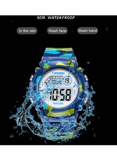 Coobos Kids Water Resistant Rubber Digital Watch  - Image 4