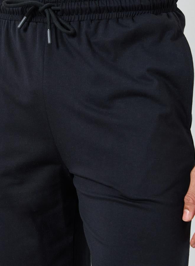 ستايلي بنطال بيجاما قطن بقصة مريحة - Image 3