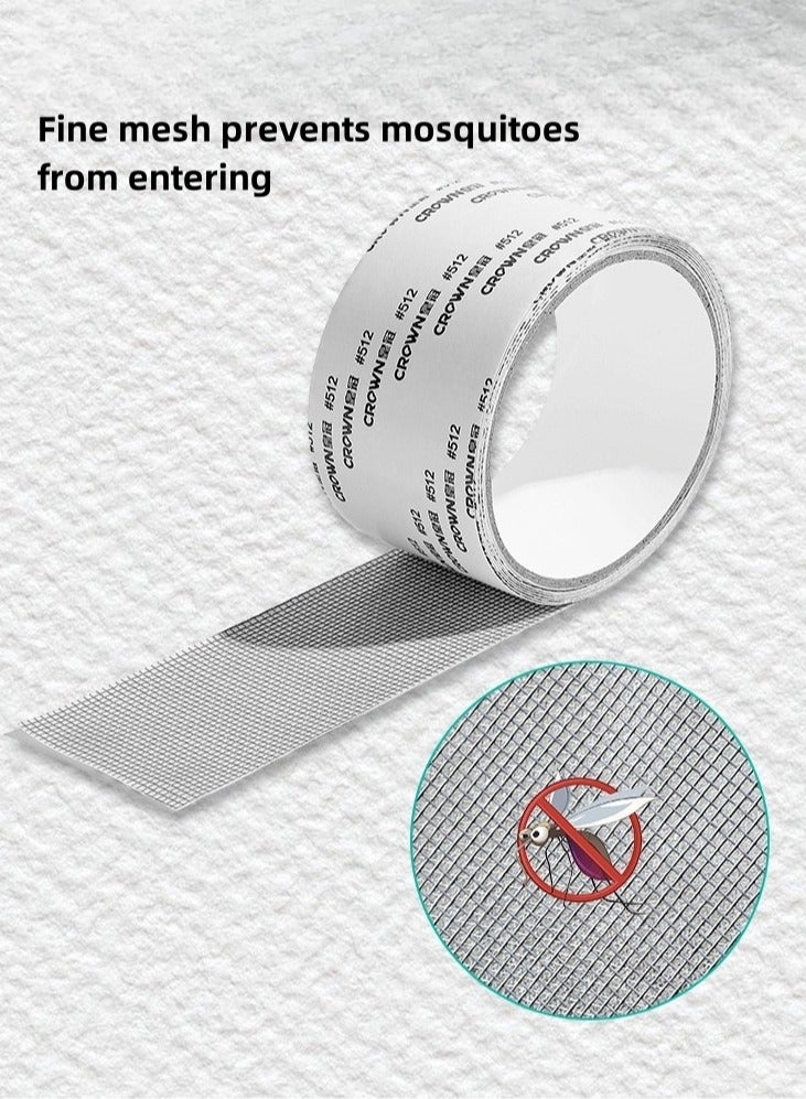 إصلاح نوافذ الشاشة، رقعة ثقب الماء، شريط إصلاح ذاتي اللصق، شريط فيلكرو لإصلاح الثقوب المنزلية، ملصق مضاد للبعوض - Image 3