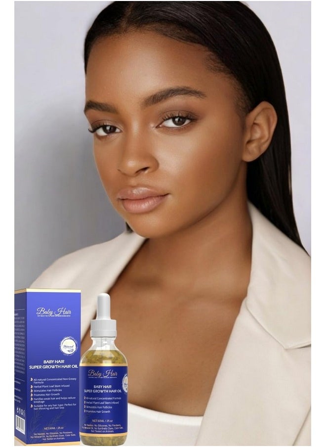 Baby Hair - Aby Hair Super Hair Growth Oil Best & Fastest Hair Growth Formula - Image 1