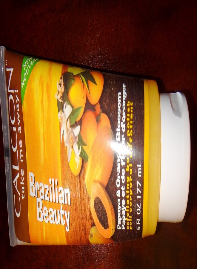 Calgon Exfoliating Body Polish - Papaya & Orange Blossom: 6 OZ