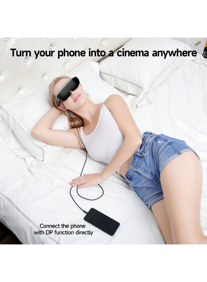 IMAX 400-inch AR Glasses | DP Plug-and-Play for Phones | Giant Screen Gaming & HD Office Experience - Image 3