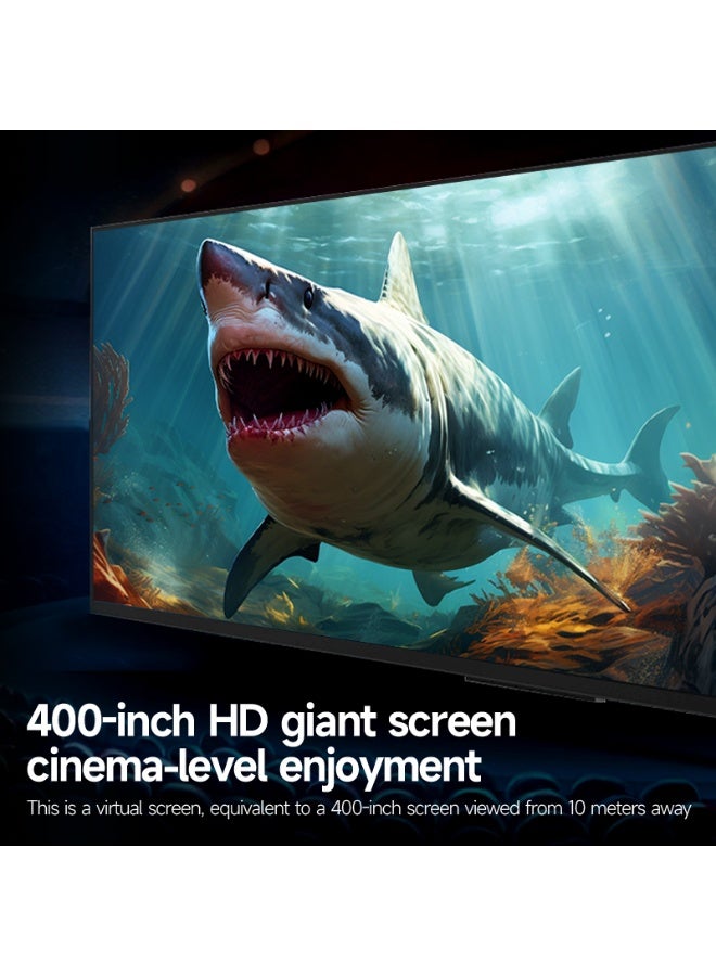 IMAX 400-inch AR Glasses | DP Plug-and-Play for Phones | Giant Screen Gaming & HD Office Experience - Image 4