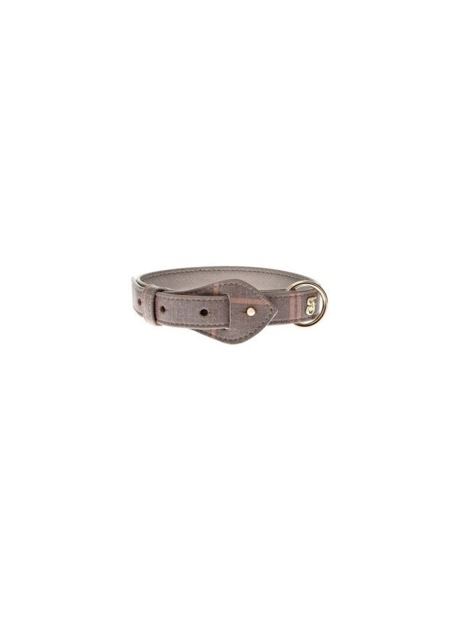 Ferribiella Mokka Cat Collar Medium – Pink/ Gray  - Image 1