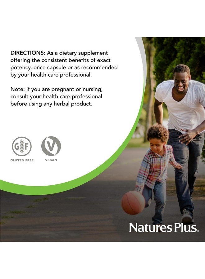 Nature's Plus NaturesPlus Herbal Actives Chinese Green Tea - 400 mg, 60 Vegan Capsules - Nutritional Support for Free-Radical Defense & Overall Well-Being - Vegetarian, Gluten-Free - 60 Servings - Image 3