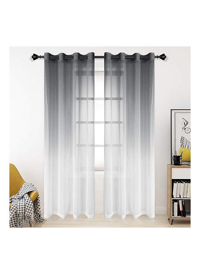 ‎ Luxury Voile Gradient Colours Curtains With Steel Grommets 1 Piece - pzsku/ZE5464D14BA76CD704A44Z/45/_/1726571006/2b46cf84-ebc1-4389-a1f3-dd64ecd85465