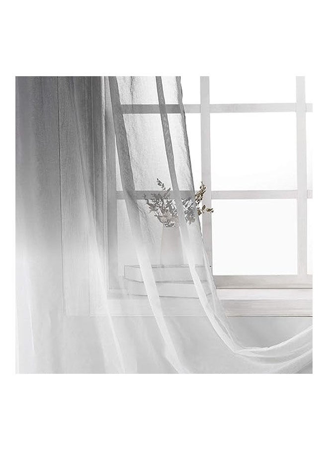 ‎ Luxury Voile Gradient Colours Curtains With Steel Grommets 1 Piece - pzsku/ZE5464D14BA76CD704A44Z/45/_/1726571007/30d92a04-d4b4-45ff-9836-9d05534ab163