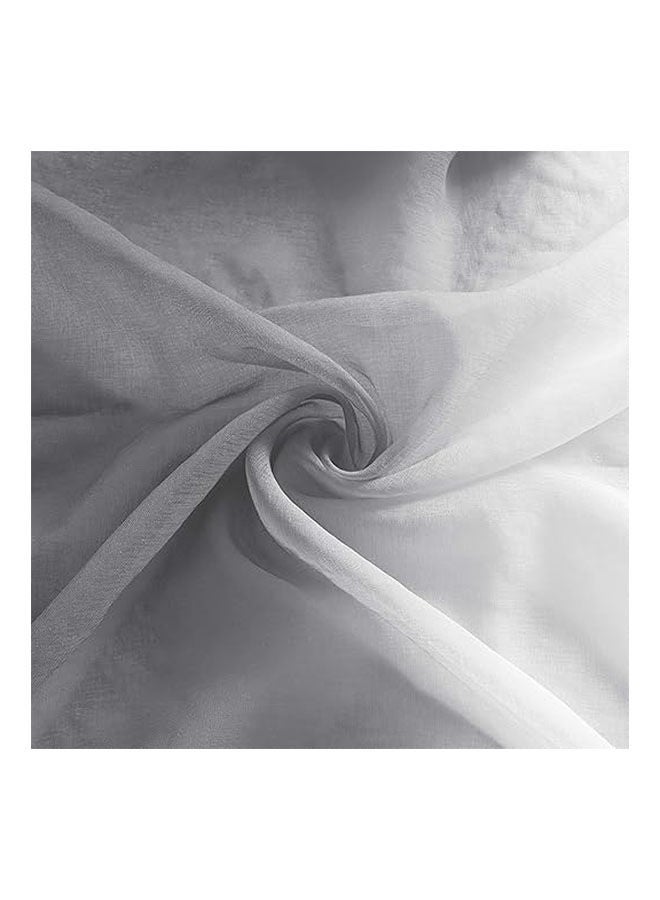  انتكس بيت الستائر ‎ ستائر فاخرة من الفوال بألوان متدرجة مع حلقات فولاذية قطعة واحدة - Image 5