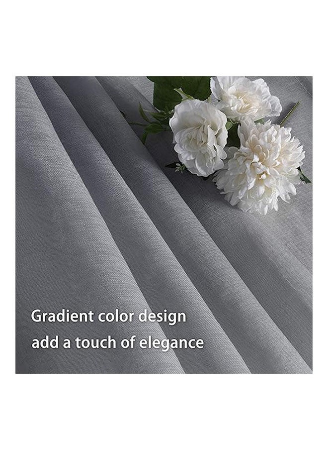 ‎ Luxury Voile Gradient Colours Curtains With Steel Grommets 1 Piece - pzsku/ZE5464D14BA76CD704A44Z/45/_/1726571011/7788dc77-1367-4550-b244-fc4a172d9267