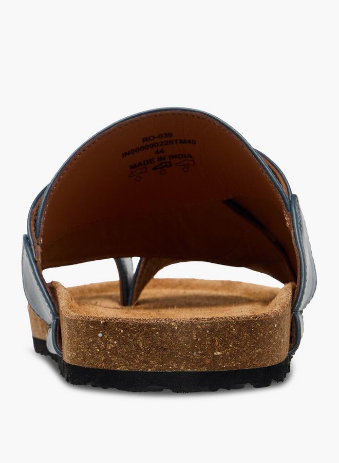 Al Waha Men Embroidered Arabic Sandals Ramadan Collection - Image 5