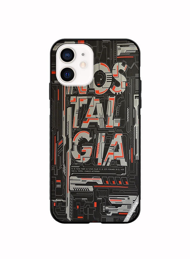 VR CREATIVE Protective Case Cover For Apple iPhone 12 mini Nostalgia Design Multicolour - Image 1