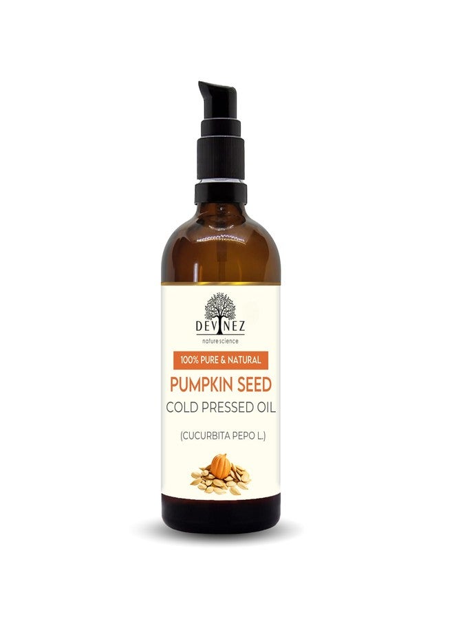 Devinez Pumpkin Seed Cold-Pressed Oil - 100% Natural, (30ml/ 1.01 Fl Oz) | Hair, Face & Body Oil, Massage - Image 1