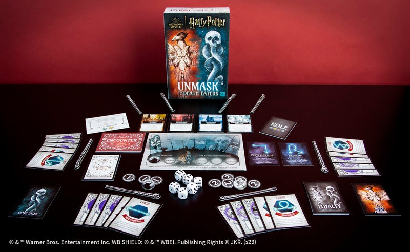 USAopoly Harry Potter: Unmask The Death Eaters Board Game | Engaging Social Deduction Game Set in The Wizarding World of Harry Potter | Hidden Roles & Bluffing Game | Ages 11+ | 4-8 Players - Image 5