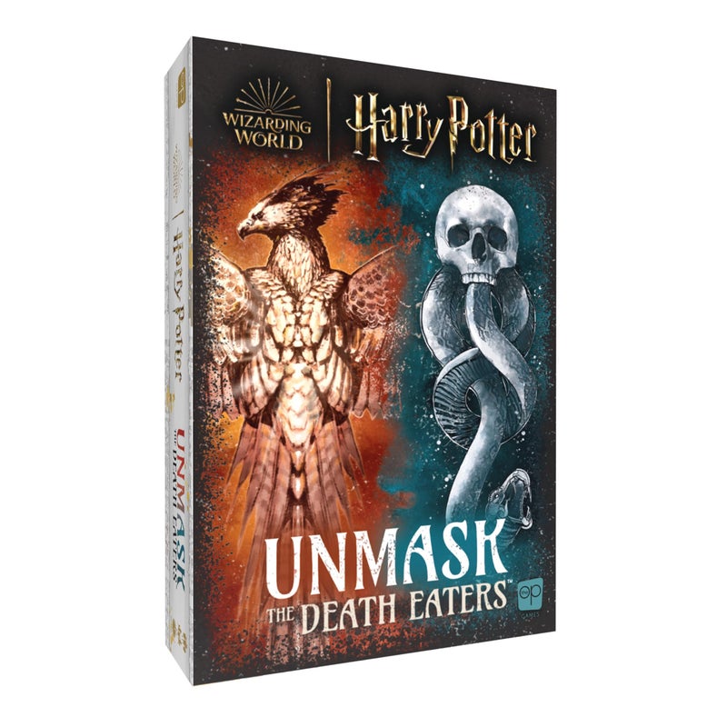 USAopoly Harry Potter: Unmask The Death Eaters Board Game | Engaging Social Deduction Game Set in The Wizarding World of Harry Potter | Hidden Roles & Bluffing Game | Ages 11+ | 4-8 Players - Image 1