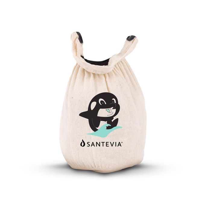 Santevia Organic Cotton Bath Faucet Filter by Santevia | Sensitive Skin Bathtub Water Purifier | Adds Nourishing Minerals for Hair & Skin | Chlorine Filter | Made in North America - Image 1