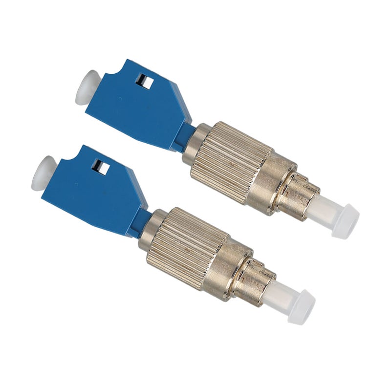2 Pcs Fiber Adapter High Accuracy FC Male to LC Female Hybrid Optical Fiber Convertor Compatible with Visual Fault Locator - Image 5