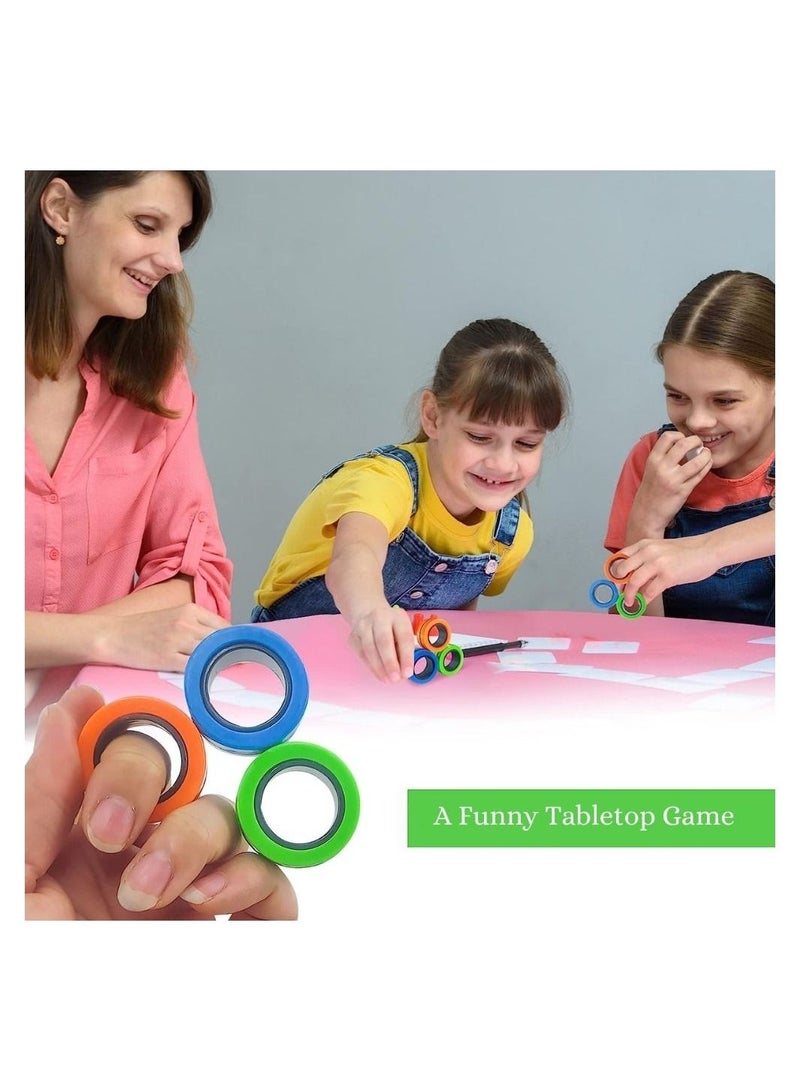 Fitto Magnetic Rings - Unique and Fun Novelty Toy For Stress Relief and Entertainment - Image 5