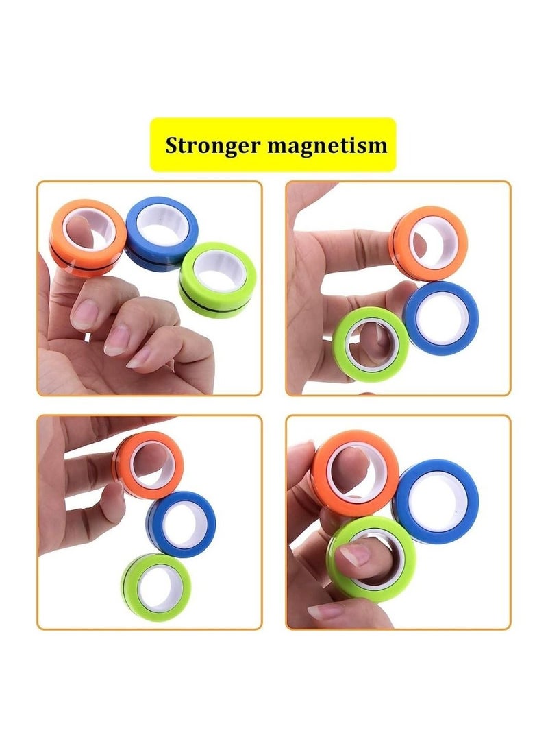 Fitto Magnetic Rings - Unique and Fun Novelty Toy For Stress Relief and Entertainment - Image 4