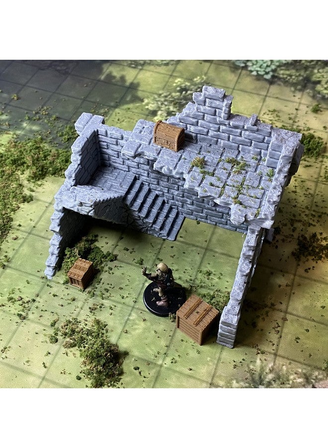 Extruded Gaming Building Ruins Set 3A - Image 5