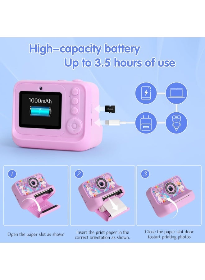 Fun & Easy Instant Print Camera for Kids and Adults - Image 1